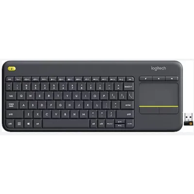 Logitech 920-007149 Wireless Touch K400 Plus Siyah TV Kablosuz Klavye